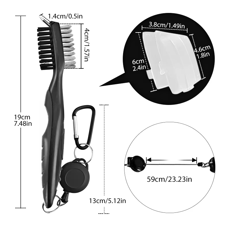 Golf Groove Cleaning Brush Gol - Golf Equipment To Improve Your Game ulasan dan harga