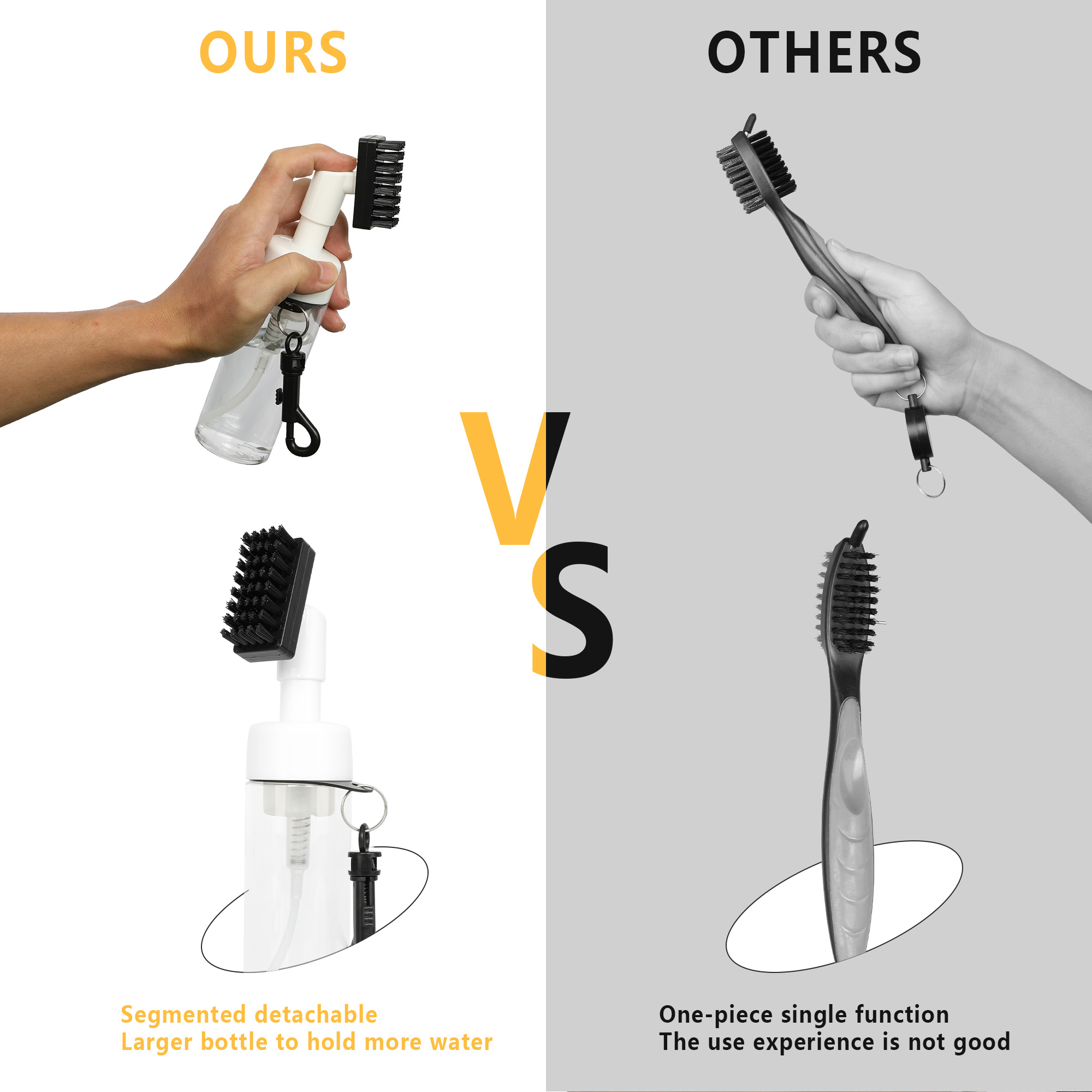 Golf Club Cleaner Brush Spray  - Golf Equipment To Improve Your Game ulasan dan harga