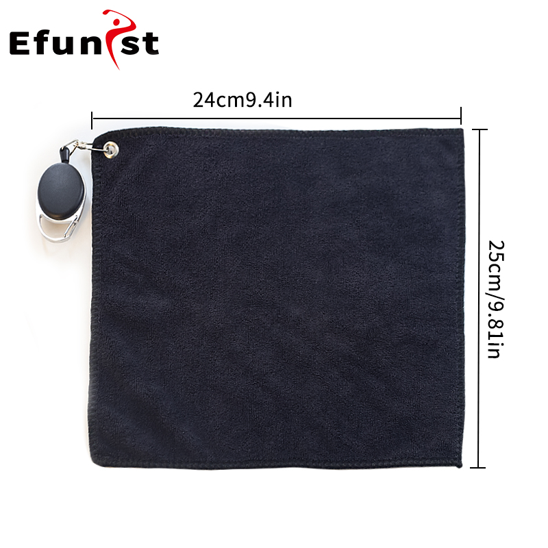 Golf Towel With Carabiner Hook - Golf Equipment To Improve Your Game ulasan dan harga