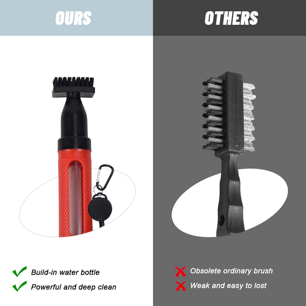 Golf club cleaning brush with  - Golf Equipment To Improve Your Game ulasan dan harga