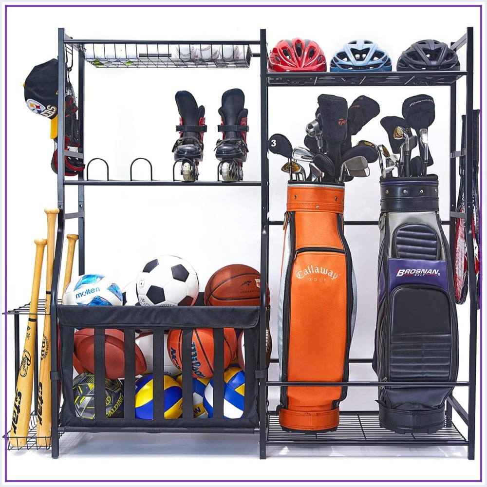 Sports Equipment Organizer, Go - Golf Equipment Images ulasan dan harga